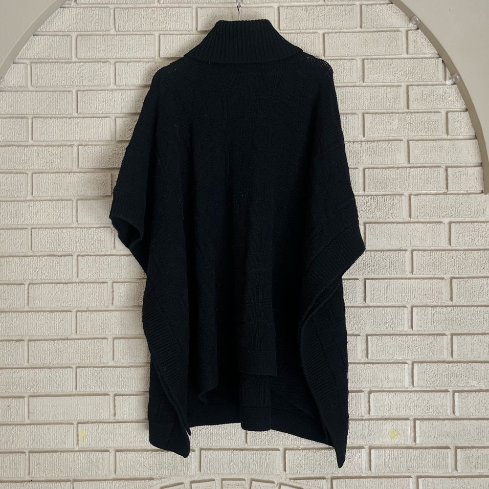 Coach Black Turtleneck Sweater Classic Style - Picture 7 of 16